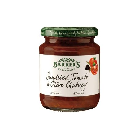 Barkers Sundried Tomato and Olive Chutney