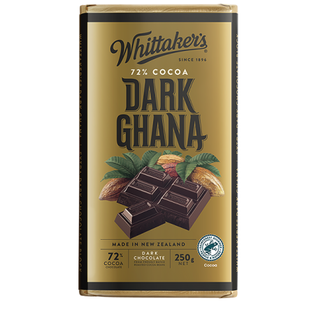 Whittakers Dark Ghana Block