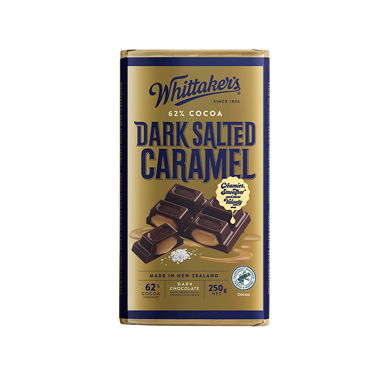 Whittakers Dark Salted Caramel Block