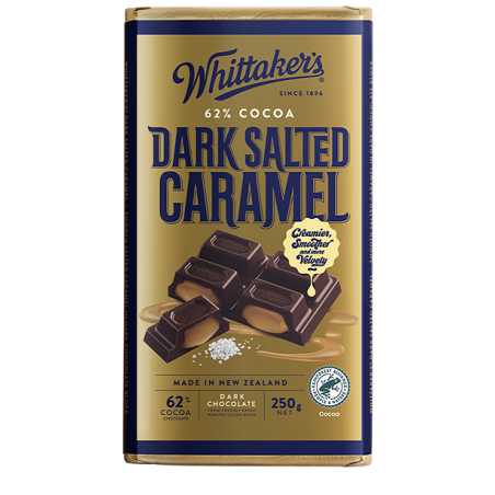 Whittakers Dark Salted Caramel Block