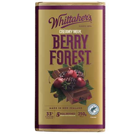 Whittakers Milk Berry Forest Block
