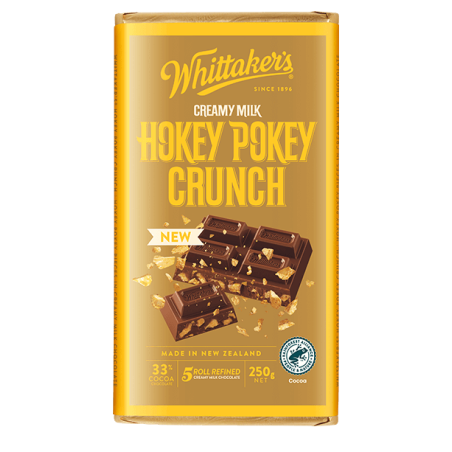 Whittakers Milk Hokey Pokey Block