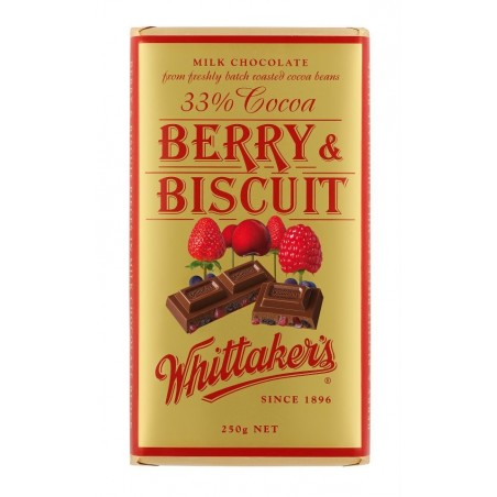 Whittakers Milk Berry and Biscuit Block