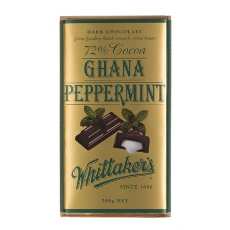Whittakers Dark Ghana Peppermint Block