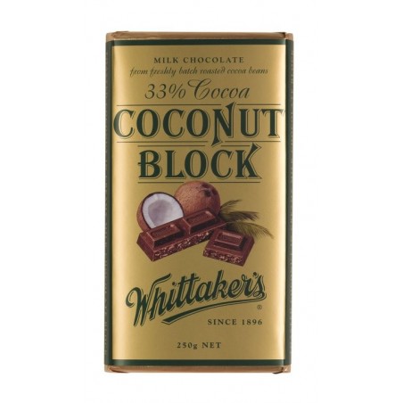 Whittakers Milk Coconut Block