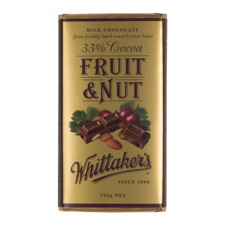Whittakers Milk Fruit and Nut Block