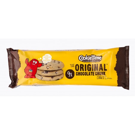 Cookie Time Original Chocolate Chunk Cookies 9 Pack