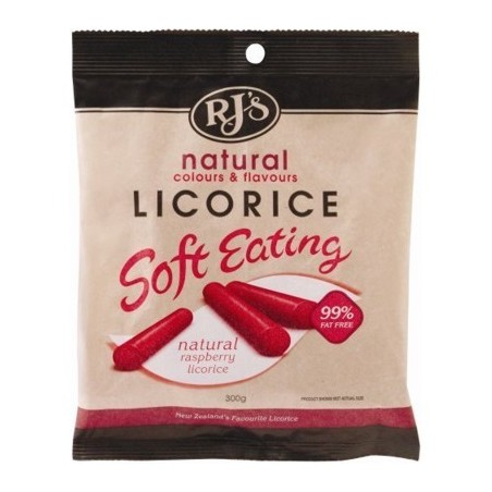 RJ's Natural Raspberry Licorice Soft Eating